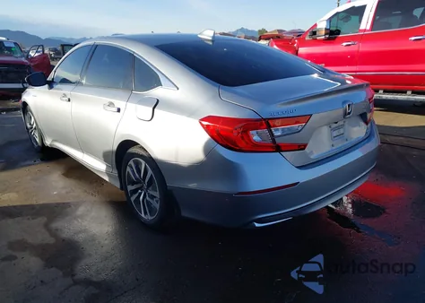 2021 Honda Accord Hybrid z USA, uszkodzony, nr VIN 1HGCV3F10MA005166